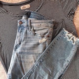 abercrombie and fitch jeans !